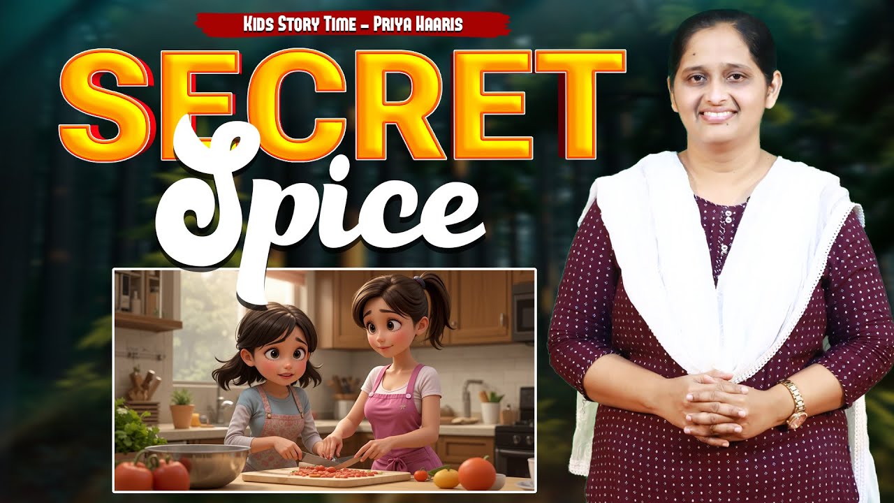Secret Spice | Sunday school stories telugu l Kids Story Time |Priya Haaris|Berachah ministries