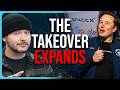 THE TAKEOVER EXPANDS