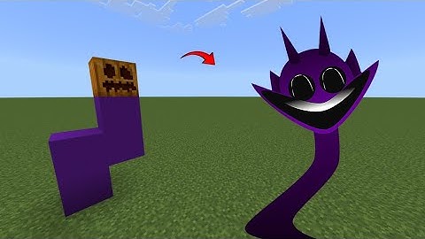 How to Spawn All Sprunki Durple Phases in Minecraft Pe 