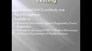 An Update on HIV-2 Infection - Ulyee Choe, MD