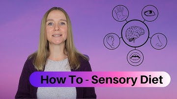 How To -  Sensory Diet