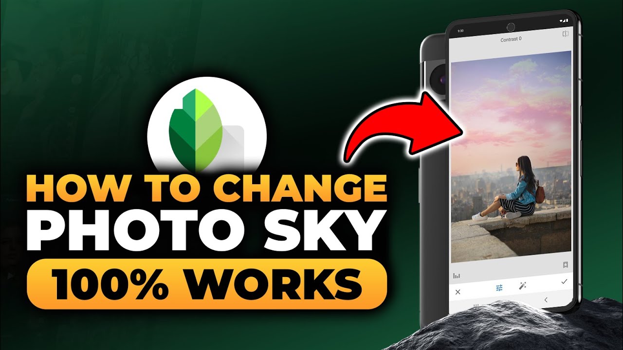 How To Change Photo Sky Snapseed (100% WORKS) | FAST & EASY | NO Yapping, To The Point!