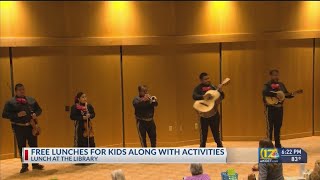 Lunch at the Library holds free lunches for kids with activities