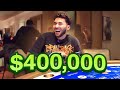 Adin ross wins 400000 on high stakes blackjack