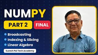 Master NumPy Advanced Operations: Broadcasting, Reshaping & Indexing 🔥