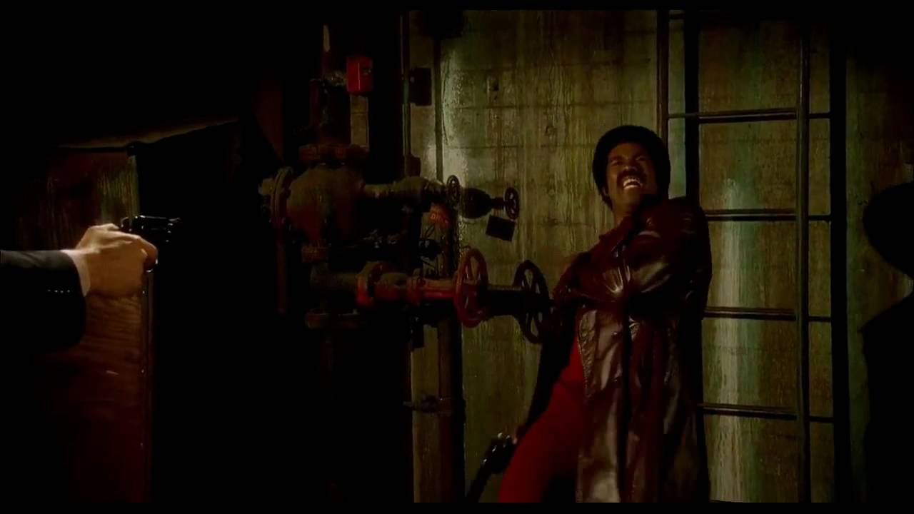 Black Dynamite - Birthday candle trick