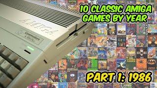 10 Classic Commodore Amiga Games By Year - Part 1: 1986