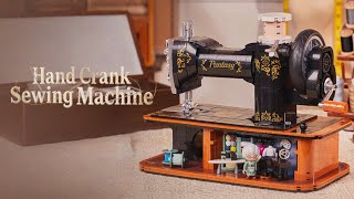 Bring Home a Piece of Retro with the Hand Crank Sewing Machine