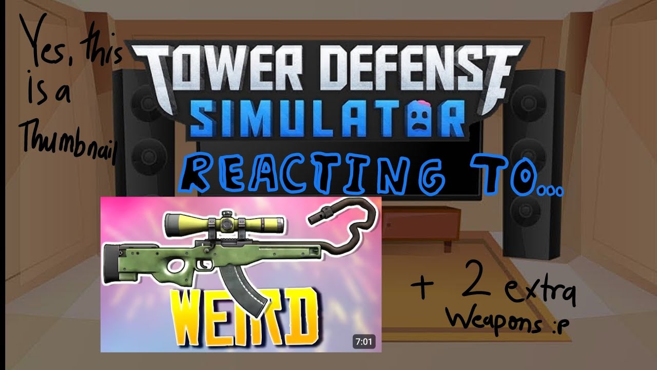 TDS/ Tower defense simulator Towers reacting to Lichtenstein CSGO ...
