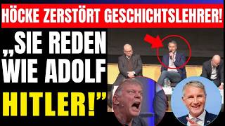 💥 „SIE REDEN WIE ADOLF HITLER!“ 💥 Höcke kontert im Bürgerdialog! 🚨🔥