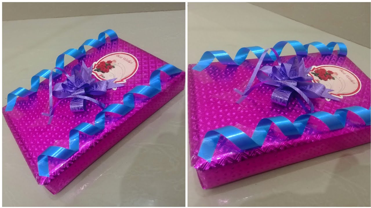 gift pack karne ka sabse Aasan tarika. // making idea YouTube