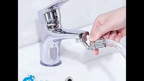 Đầu Vòi Nước Xoay 720° Nối Vòi Rửa Chén/Lavabo Với 2 Chế Độ Nước Chảy
