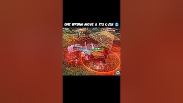 ONE WRONG MOVE & GAME OVER #freefireclips