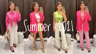 10 стильных образов на ЛЕТО 2021 | ZARA New Collection | большой обзор с примеркой