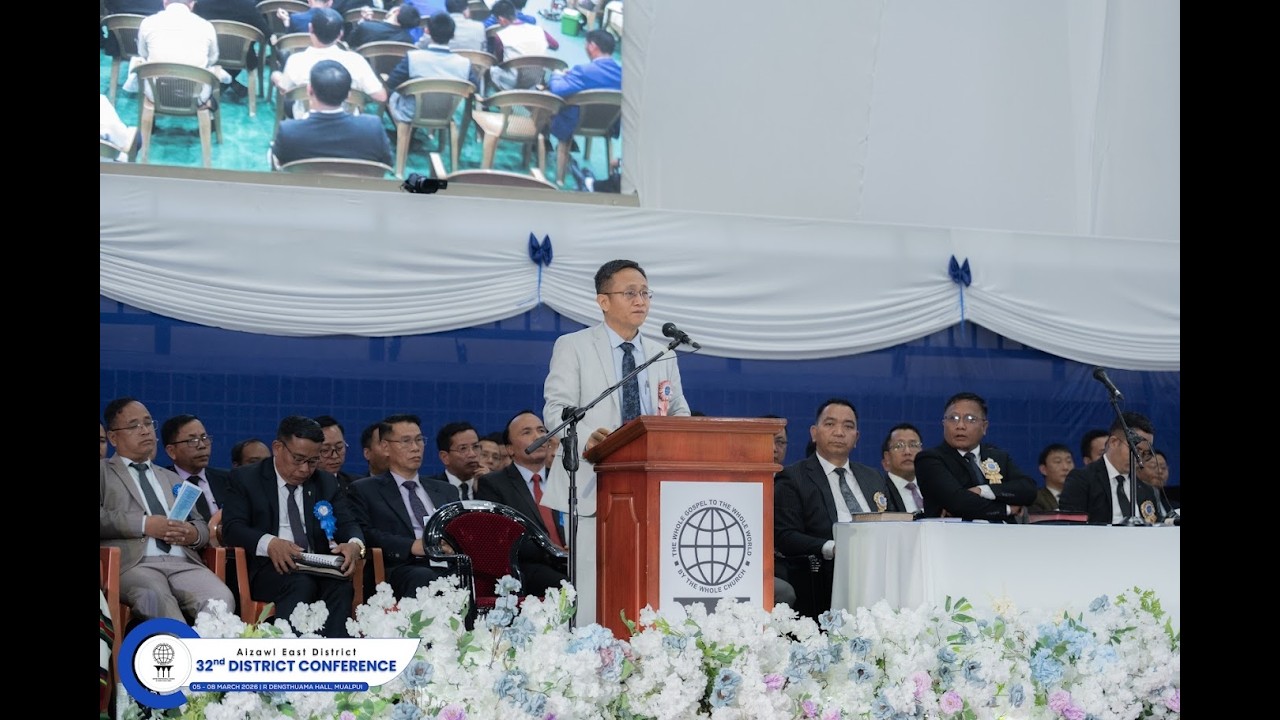 REV LALMALSAWMA SAILO // AED CONF 2026 PATHIANNI CHAWHMA