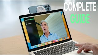 How To Use Your iPhone As a Webcam For Your Mac (macOS 13 Ventura/iOS 16)