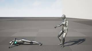 Kicking animation test