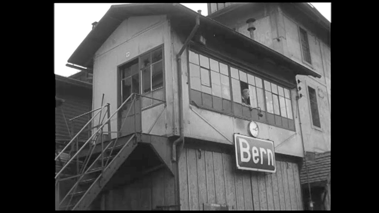Bahnhof Bern: Alte Aufnahmen und Eröffnung Neubau (1974)