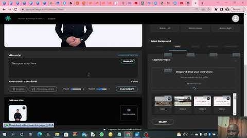 How to use synthesys.io to create videos