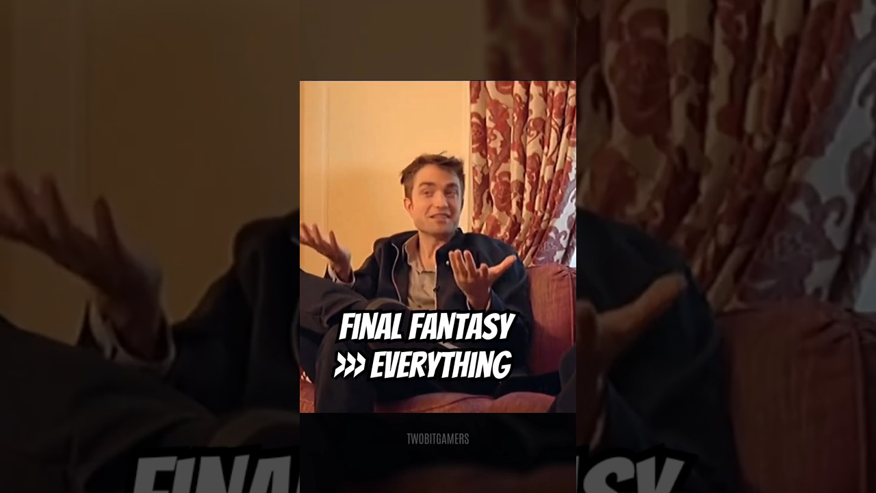 Robert Pattinson Can’t Stop Gushing About Final Fantasy… Zoë Kravitz is Lost 😂🎮