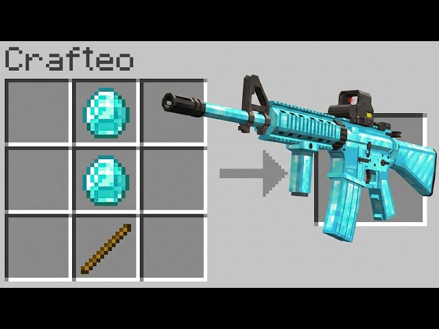 Minecraft pero los CRAFTEOS son ARMAS