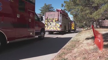 Several wildfires burning during red flag warning