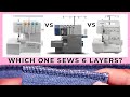 Best Cheap Serger for Sewing Layers! | Brother vs Singer vs Juki