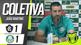 COLETIVA ANDERSON BARROS e JOÃO MARTINS | AO VIVO | Remo x Palmeiras - Brasileirão 2026
