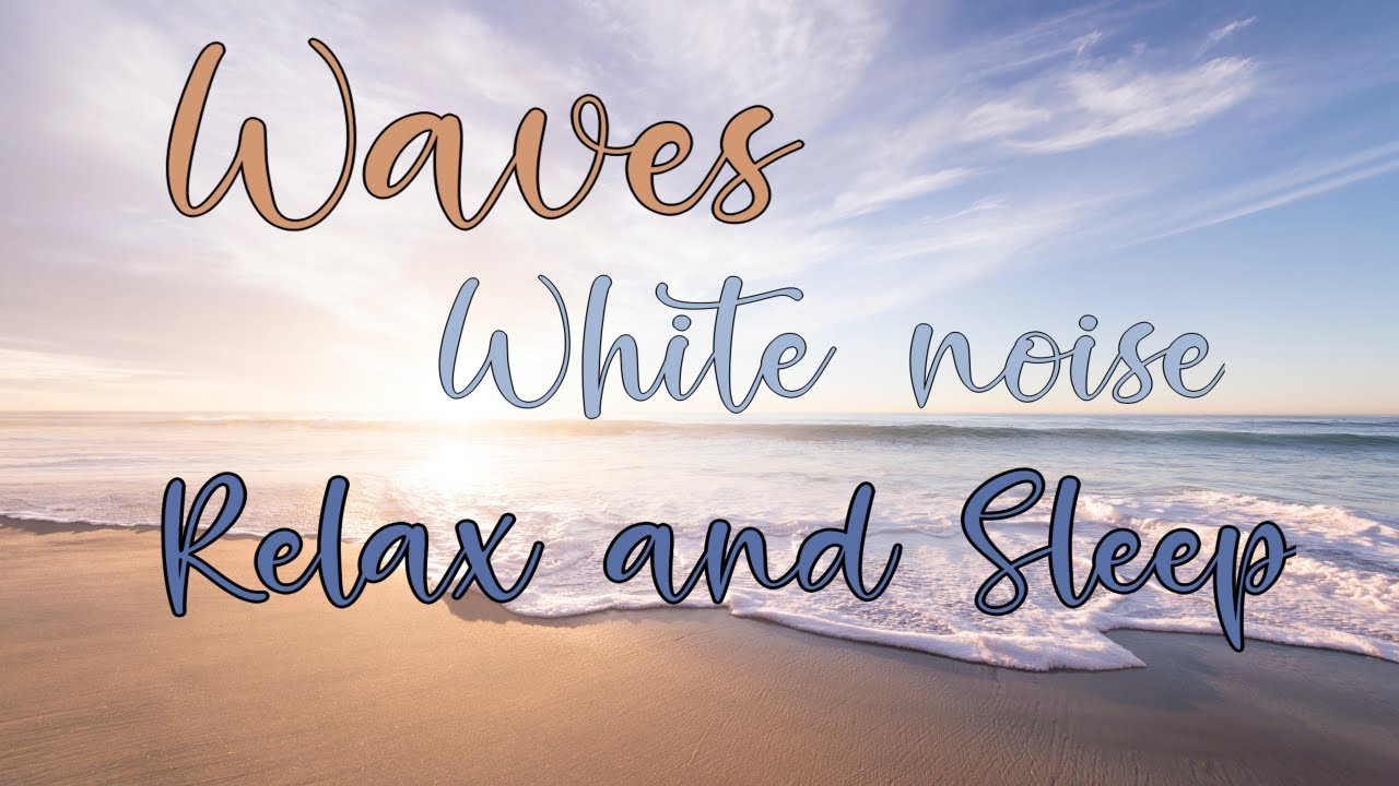 Onde del mare | rumore bianco| per dormire | relax studio rilassare | 5 ...