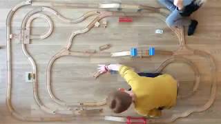 Brio Train Track - Timelapse
