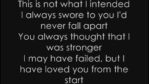 Secondhand Serenade - Fall For You Lyrics