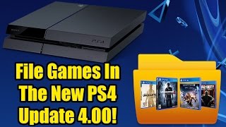 File Games On PS4 New Update 4.00 screenshot 4