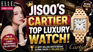 🚨 JISOO's Cartier Panthère Named a Top Luxury Investment! 💎⌚ ELLE Hong Kong Reveals Why@BLACKPINK #v