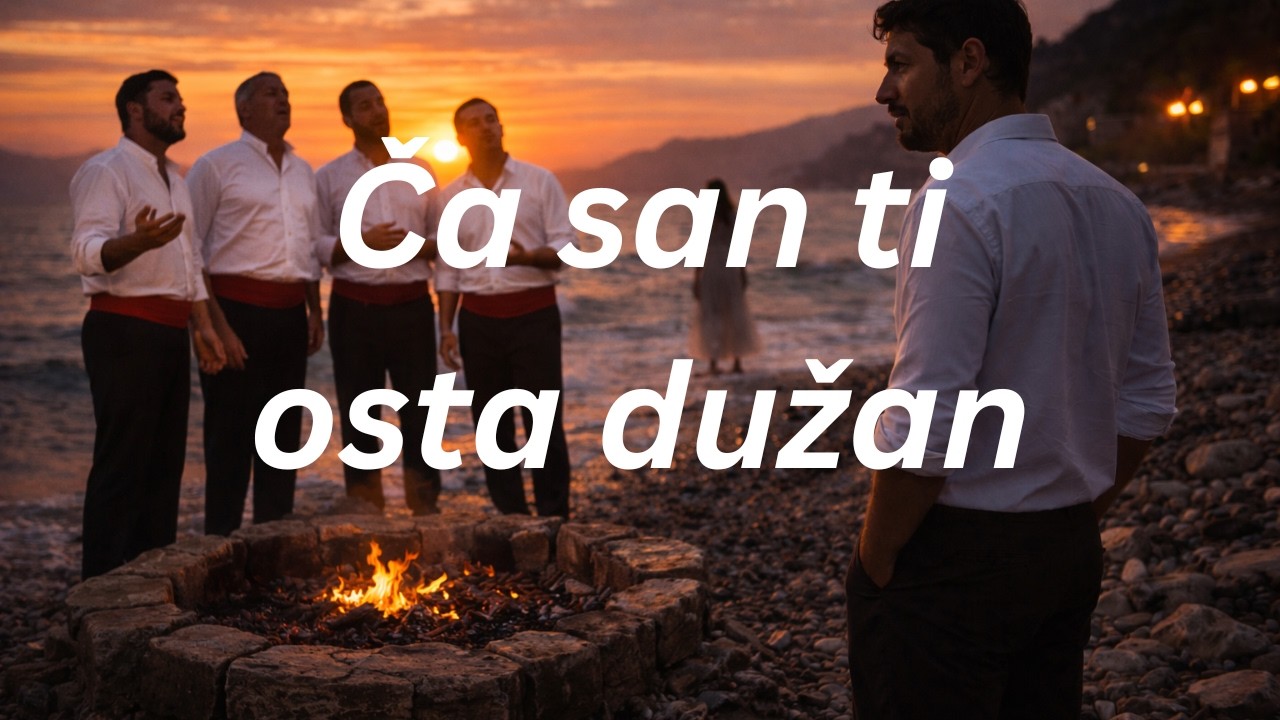 Ča san ti osta dužan - AI Klapa (Originalna dalmatinska pjesma)