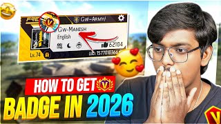 How V Badge SAVED Free Fire in 2021... But Is DESTROYING It in 2026? !! HOW TO GET V BADGE IN 2026 screenshot 2
