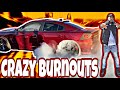 DODGE CHARGERS Doing Big BURNOUTS/HEMI LIFE44 First Time Driving A Lambo