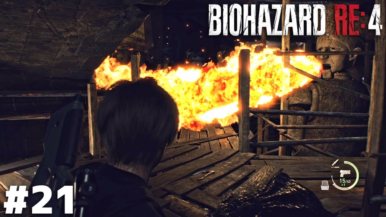 急に６４のゲームみたいなトラップ用意するじゃん【バイオハザード RE:4】＃２１