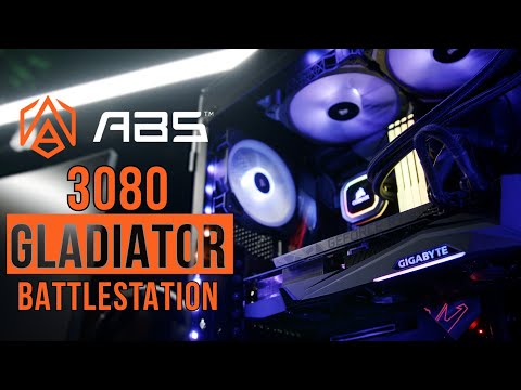 The ABS 3080 Gladiator Battlestation gives you an RTX 30 Series card and so much more