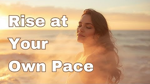 Rise at Your Own Pace — A Healing Song for Slow Growth & Gentle Healing | by BlushGoldRose