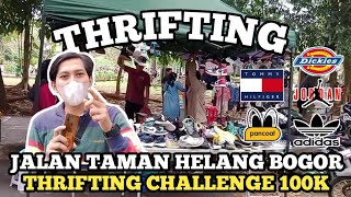 THRIFTING DI JALAN TAMAN HELANG BOGOR || PASAR PAGI DI HARI MINGGU #thrifting #thriftingbogor