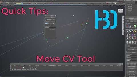 Alias Quick Tips: Move CV tool