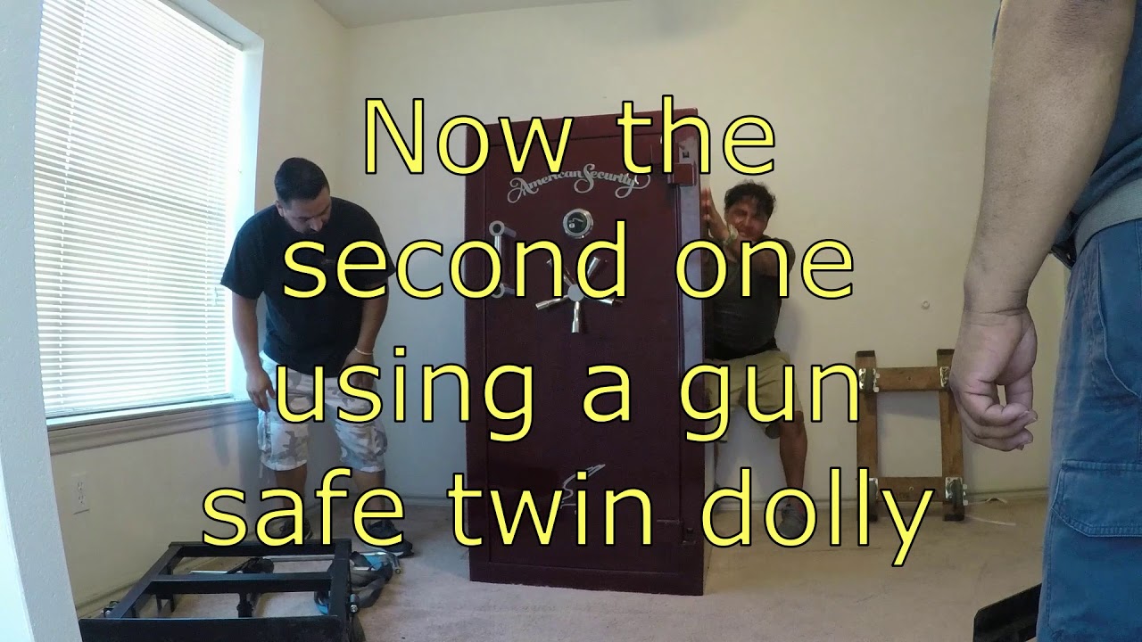 How to Move a Heavy Gun Safe with an Airsled 