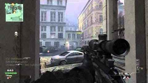 Call Of Duty Modern Warfare 3 - Amazing Wallbang/ 360 No-Scope