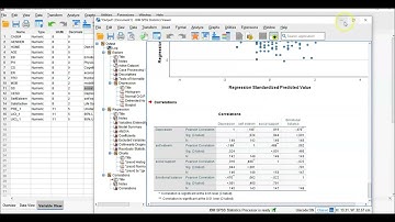 SPSS  multiple regression part 2 (multi collinearity)