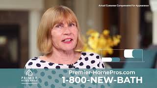 Nora’s Bathroom Remodel | 15-Second Commercial | Happy Premier Home Pros Customer