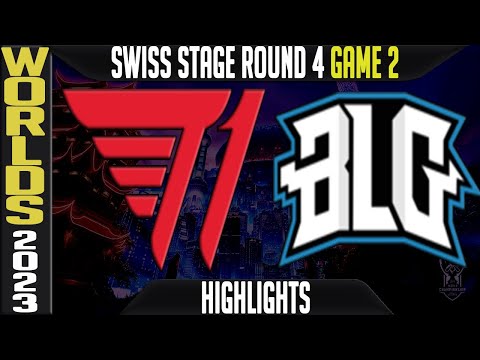 T1 vs BLG Highlights Game 2 | S13 Worlds 2023 Swiss Stage Day 8 Round 4 | T1 vs Bilibili Gaming G2