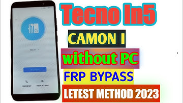 Tecno In5(CAMON I) Android 7.1 Frp Bypass Without Pc | New Trick 2023 | Tecno In5 Lock Remove 100%