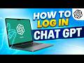 How to log in on CHAT GPT.