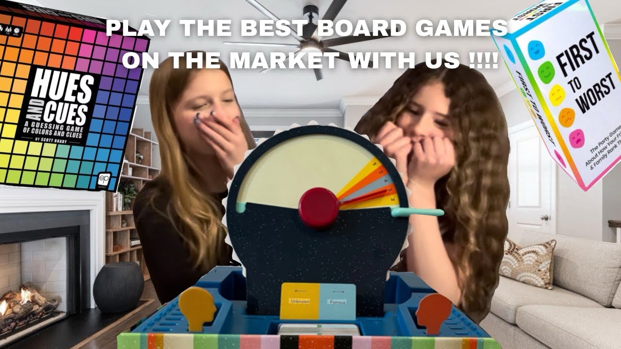 PLAY THE BEST BOARD GAMES ON THE MARKET WITH US !!🥳🎉