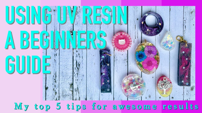 Lovely UV Resin Jewelry Tutorials by Paru Channel / The Beading Gem